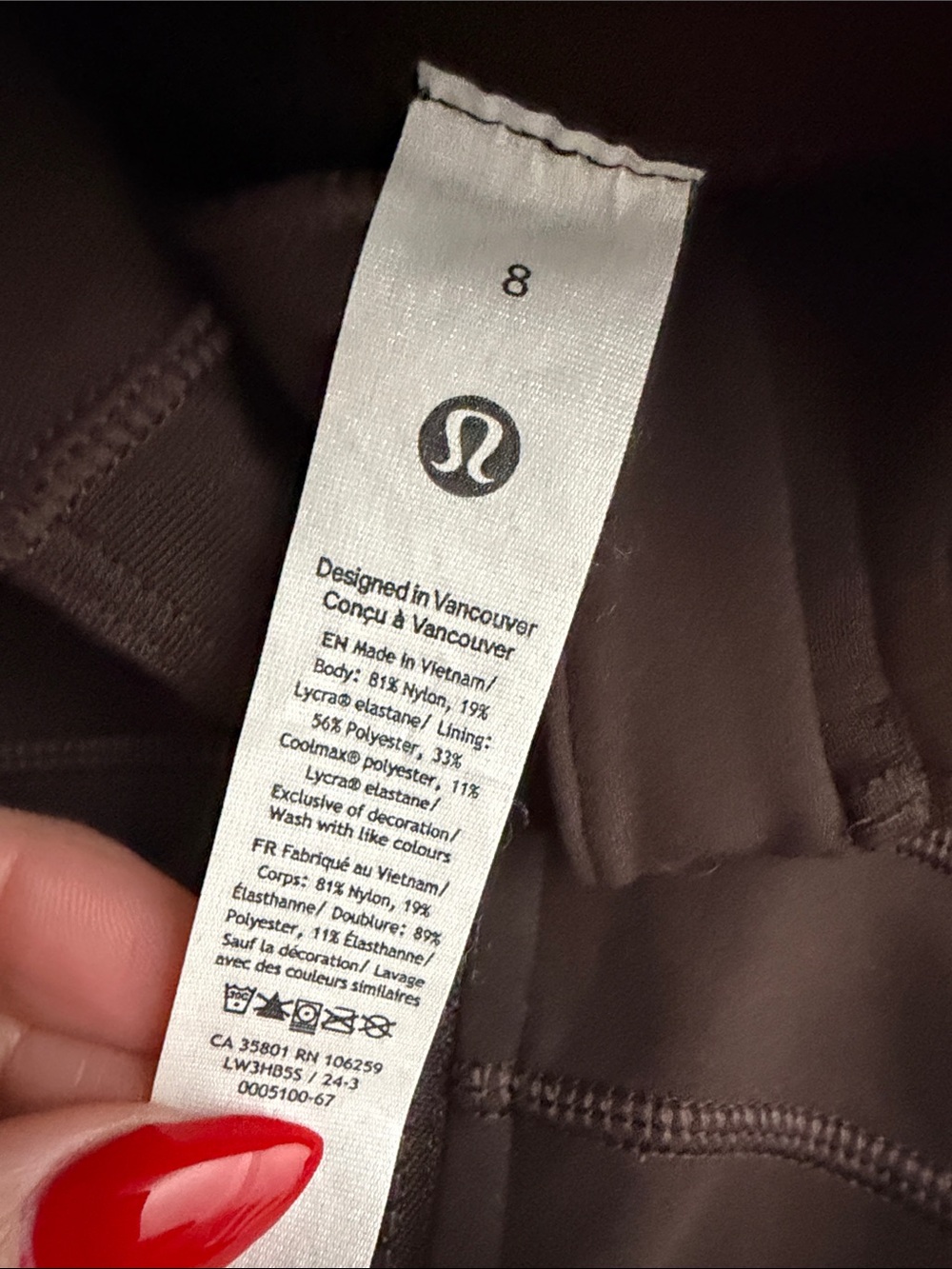 lululemon athletica Brown Full-Zip Utility Buttery Soft Align  Jacket - Picture 5 of 11